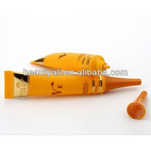 Long nozzle plastic tube for eye cream